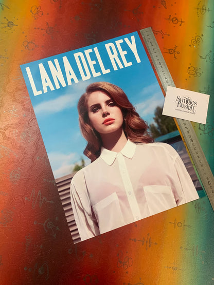 LANA DEL REY - BORN TO DIE - Symbios Design - Rare Glossy Print