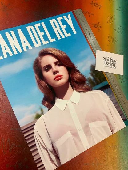 LANA DEL REY - BORN TO DIE - Symbios Design - Rare Glossy Print