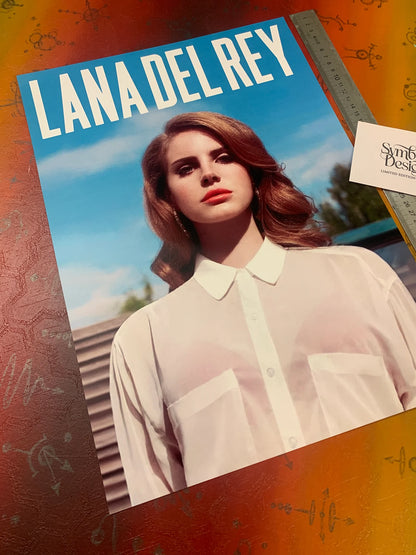 LANA DEL REY - BORN TO DIE - Symbios Design - Rare Glossy Print