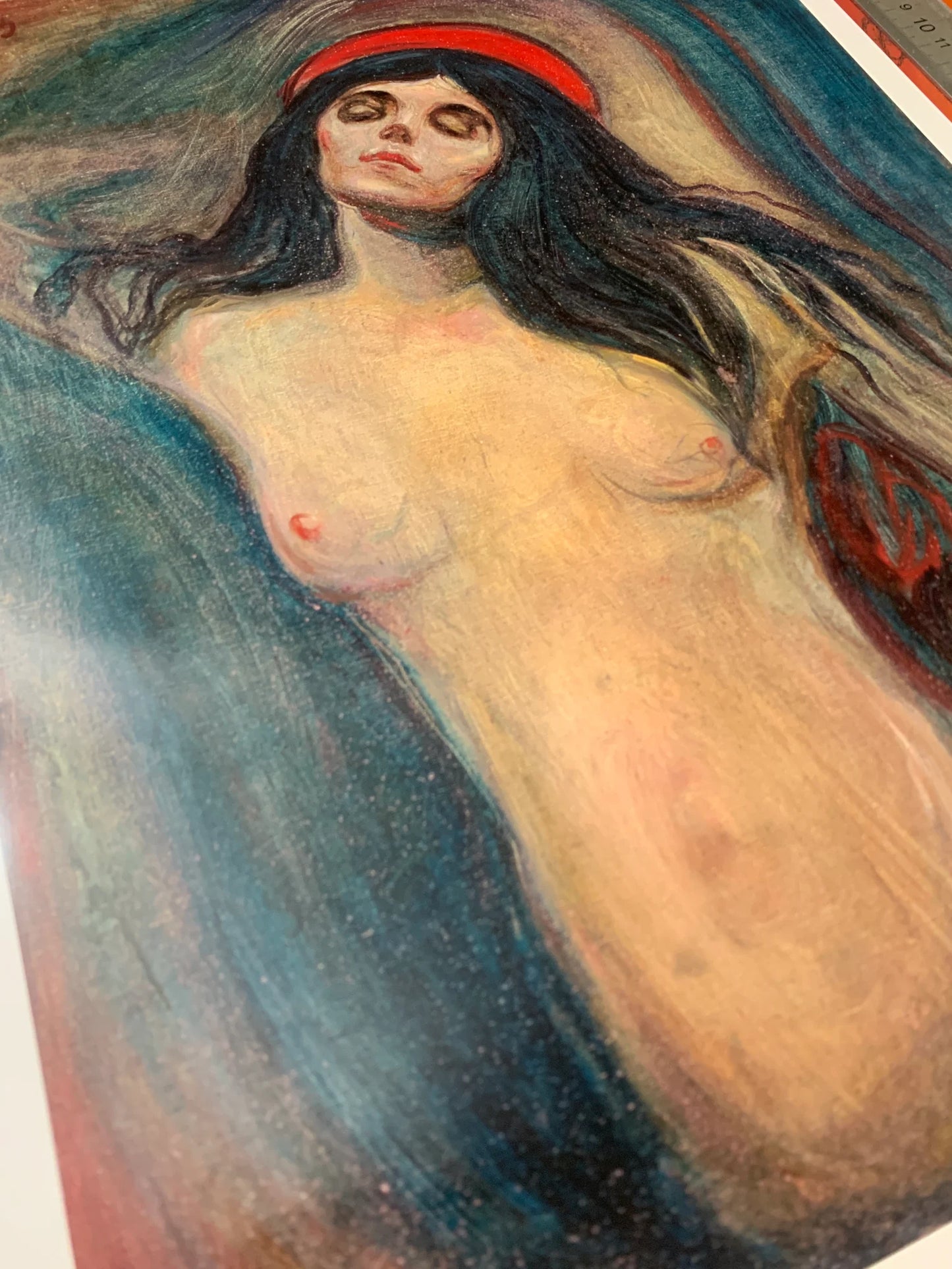 EDVARD MUNCH - MADONNA - Symbios Design - Rare Glossy Print