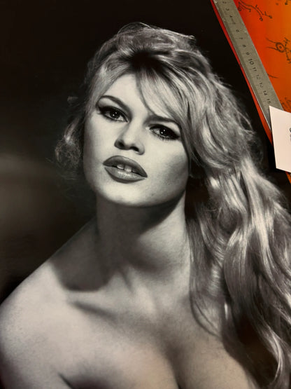 BRIGITTE BARDOT IV - Symbios Design - Rare Glossy Print