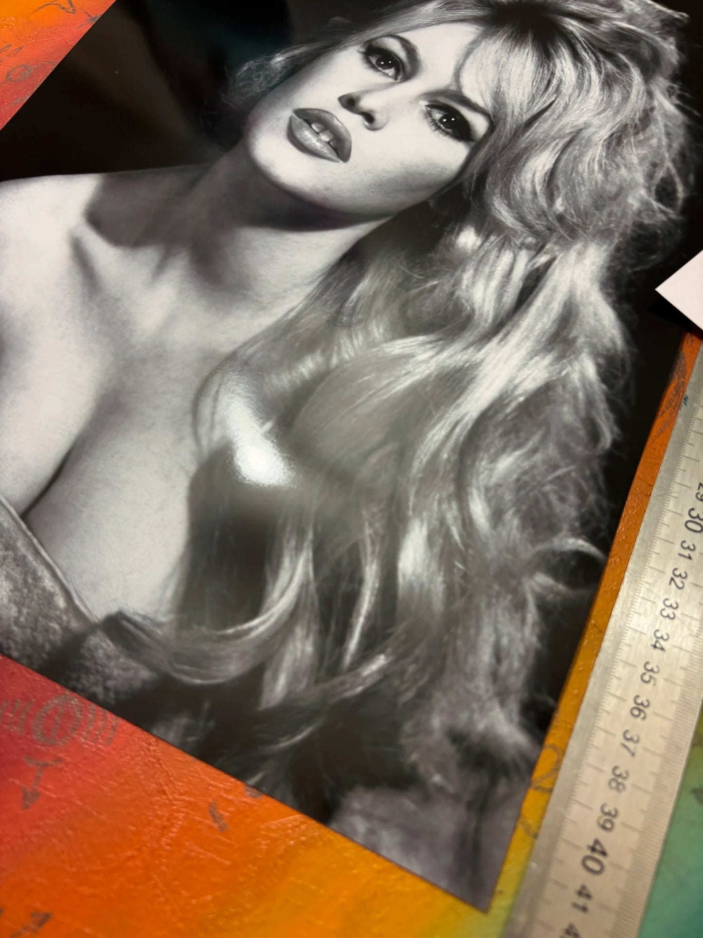 BRIGITTE BARDOT IV - Symbios Design - Rare Glossy Print