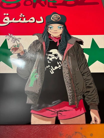 GORILLAZ - DAMASCUS I - Symbios Design - Rare Glossy Print