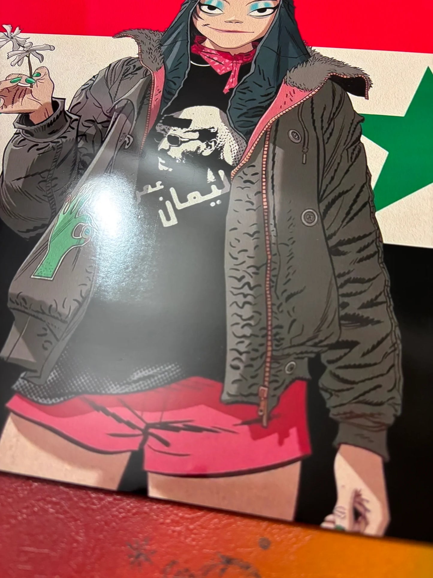 GORILLAZ - DAMASCUS I - Symbios Design - Rare Glossy Print