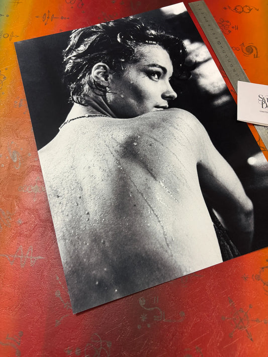 ROMY SCHNEIDER - NUDE - Symbios Design Rare Glossy Print