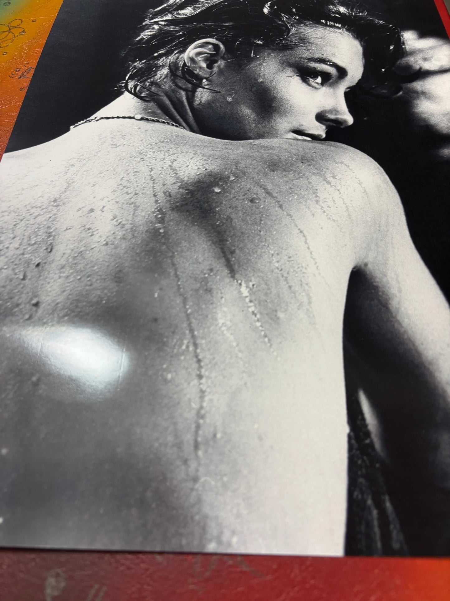 ROMY SCHNEIDER - NUDE - Symbios Design Rare Glossy Print