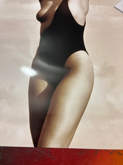 CINDY CRAWFORD - Symbios Design - Rare glossy print