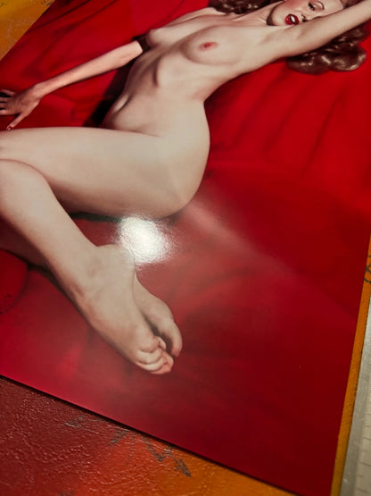 MARILYN MONROE - Symbios Design - Rare Glossy Print