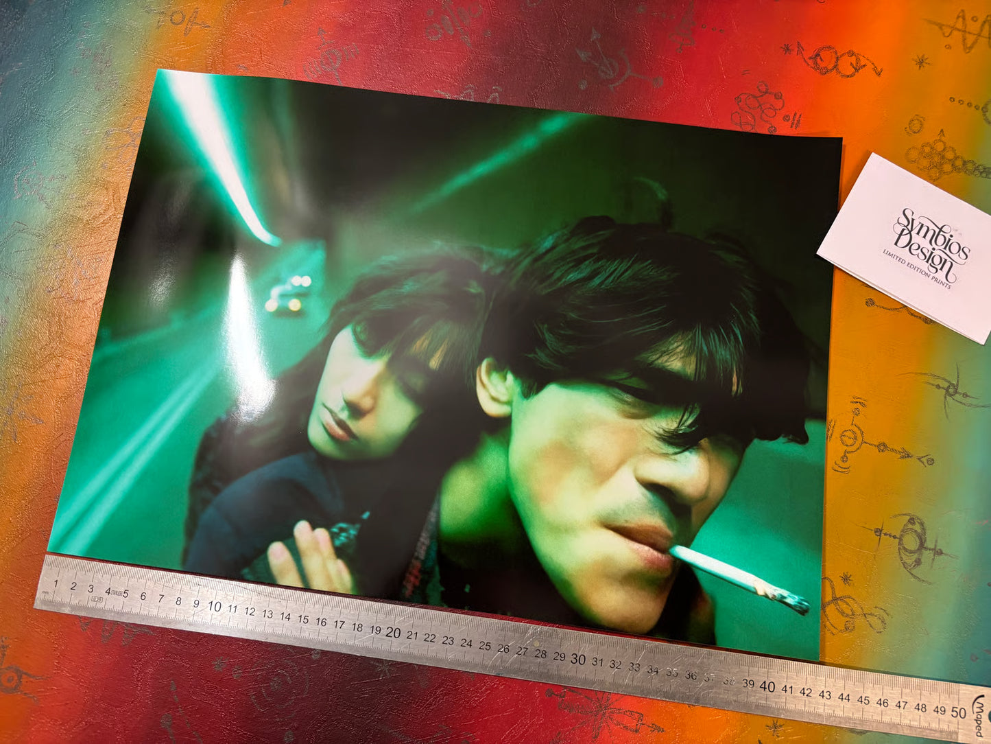 FALLEN ANGELS - Symbios Design - Rare Glossy Print