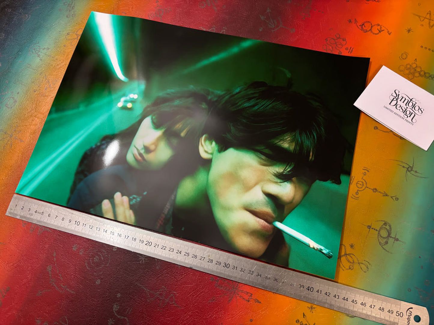 FALLEN ANGELS - Symbios Design - Rare Glossy Print