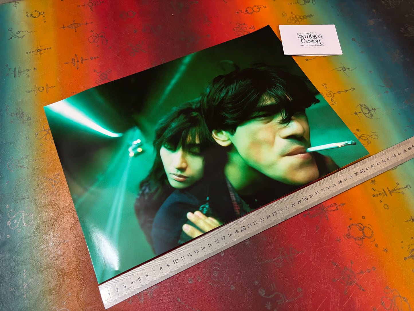 FALLEN ANGELS - Symbios Design - Rare Glossy Print