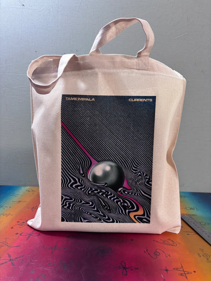 TAME IMPALA - CURRENTS - Tote Bag – Oeko-Tex Certified Cotton Reusable Bag