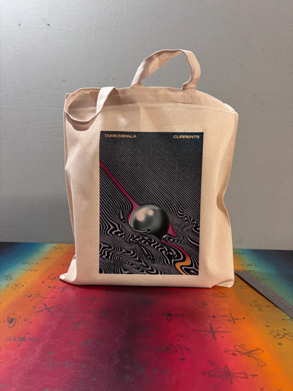 TAME IMPALA - CURRENTS - Tote Bag – Oeko-Tex Certified Cotton Reusable Bag
