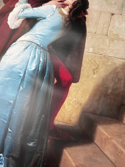 FRANCESCO HAYEZ - THE KISS - Symbios Design - Rare Glossy Print