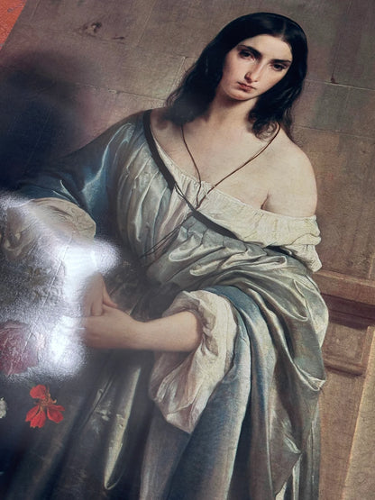 FRANCESCO HAYEZ - MELANCHOLIE - Symbios Design - Rare Glossy Print