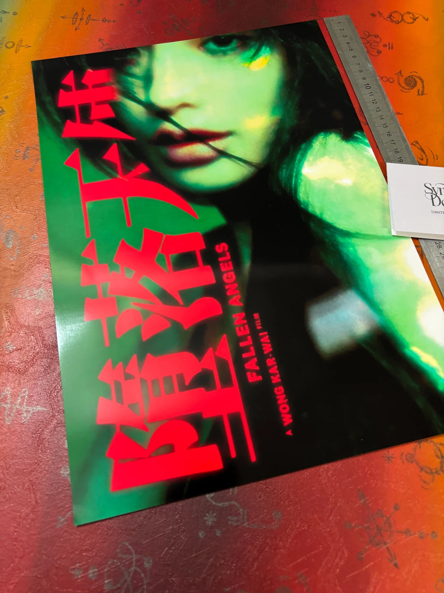 FALLEN ANGELS - ALTERNATIVE EDITION - Symbios Design - Rare Glossy Print