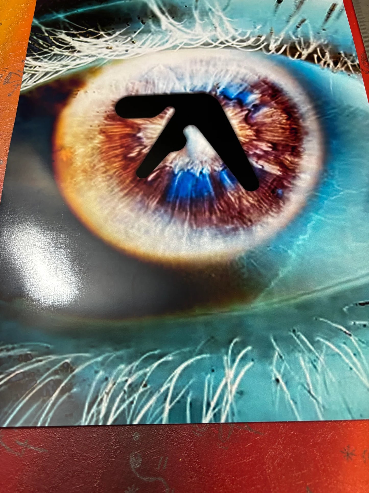 APHEX TWIN - Symbios Design - Rare Glossy Print