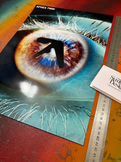 APHEX TWIN - Symbios Design - Rare Glossy Print