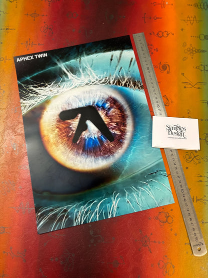 APHEX TWIN - Symbios Design - Rare Glossy Print