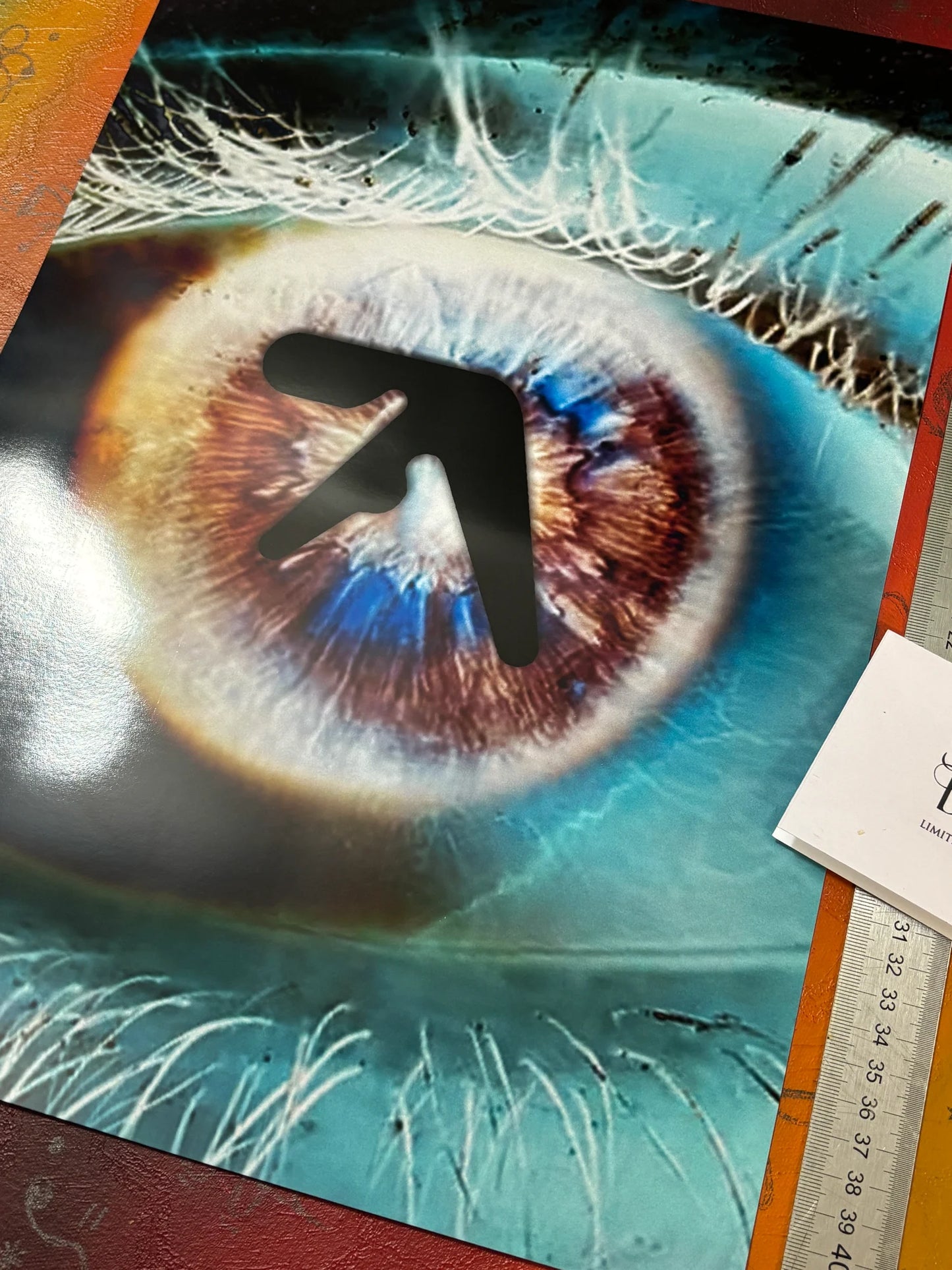 APHEX TWIN - Symbios Design - Rare Glossy Print