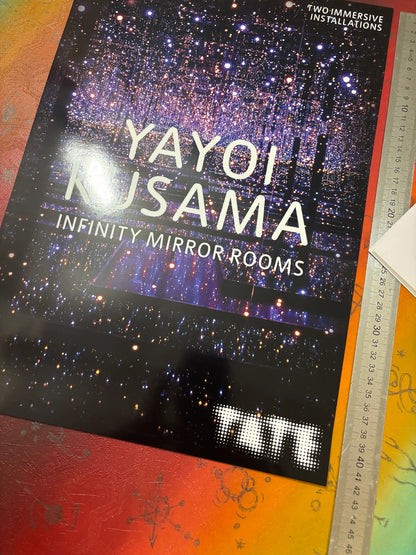 YOYOI KUSAMA - TATE - Symbios Design - Rare Glossy Print
