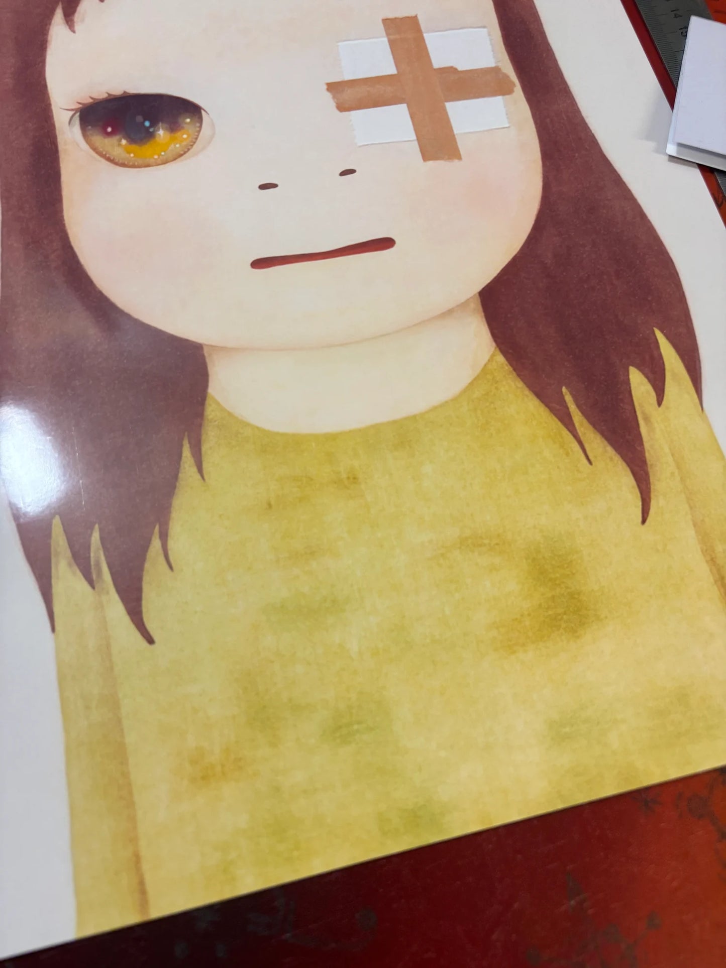 YOSHITOMO NARA - EYEPATCH - Symbios Design - Rare Glossy Print