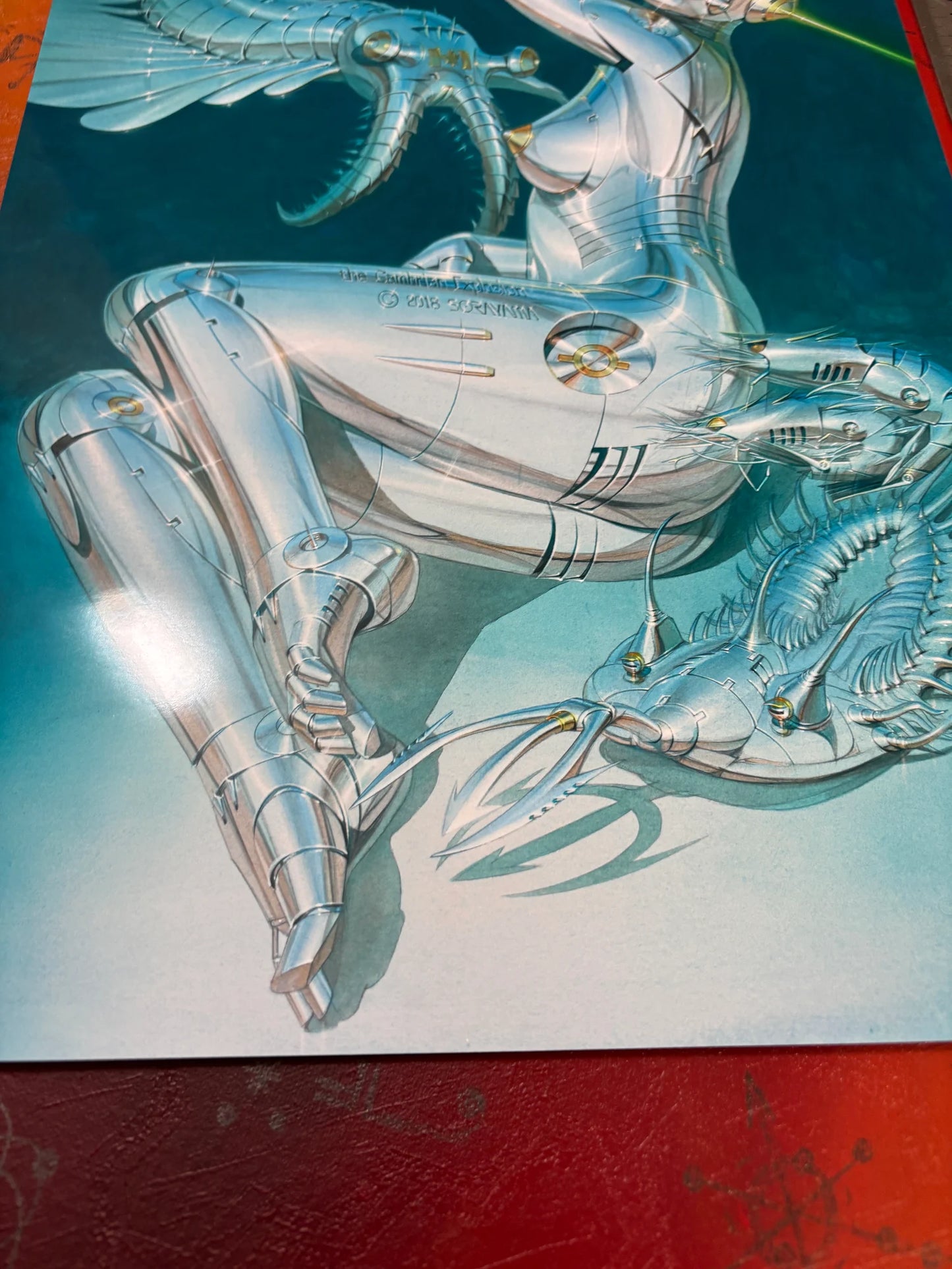 SORAYAMA - THE CAMBRIAN EXPLOSION - Symbios Design - Rare Glossy Print