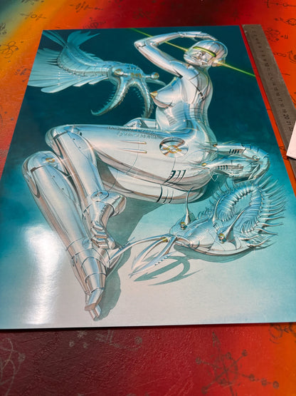 SORAYAMA - THE CAMBRIAN EXPLOSION - Symbios Design - Rare Glossy Print