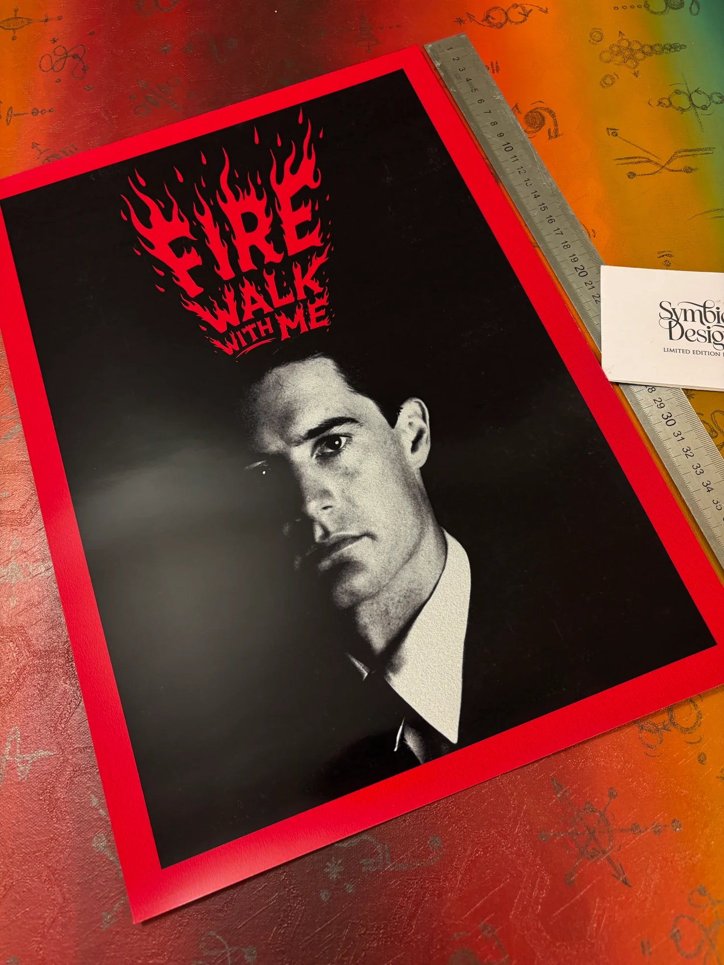 AGENT COOPER - FIRE WALK WITH ME TWIN PEAKS - Symbios Design - Rare Glossy Print
