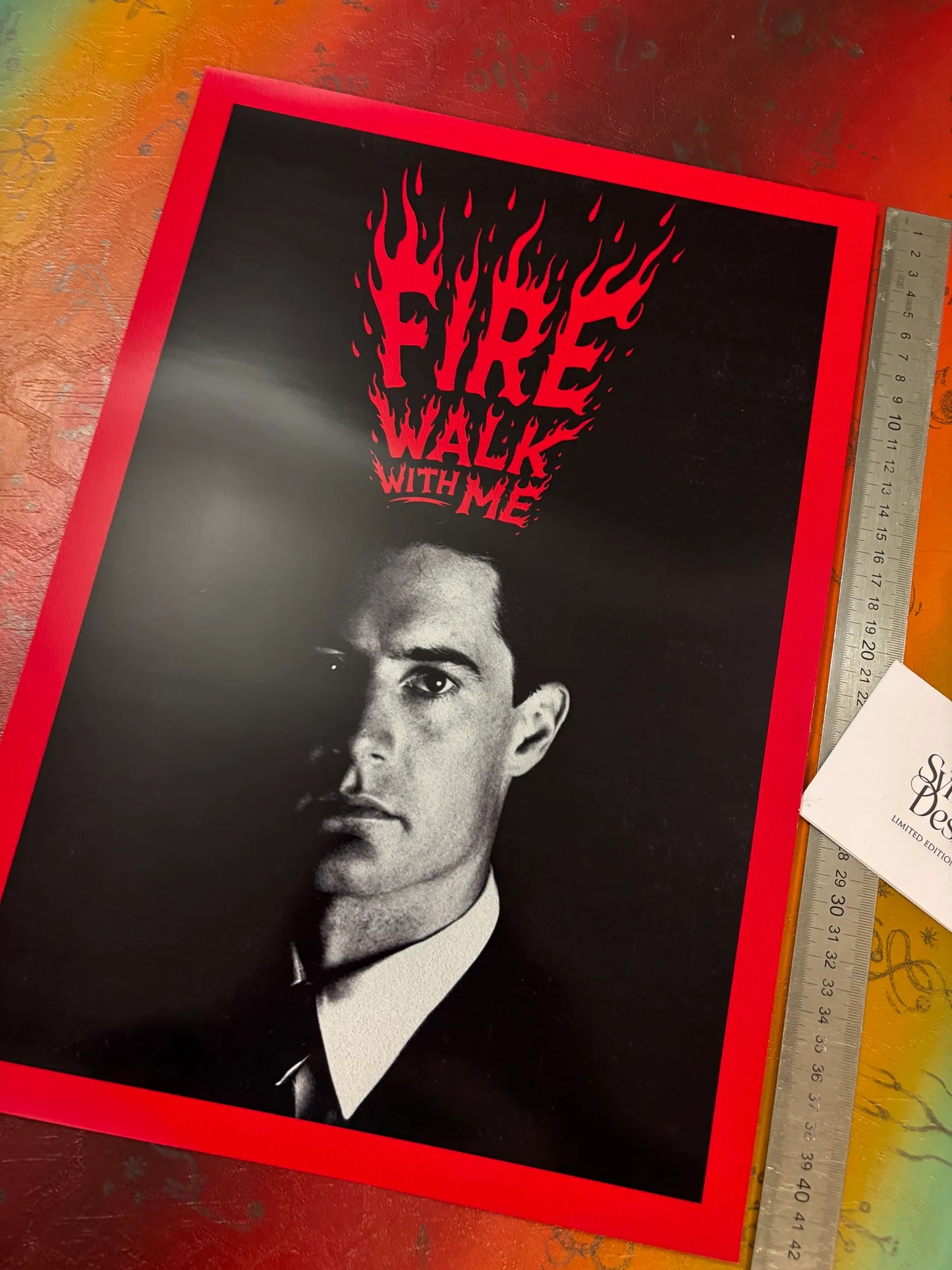 AGENT COOPER - FIRE WALK WITH ME TWIN PEAKS - Symbios Design - Rare Glossy Print