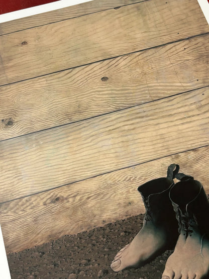 RENE MAGRITTE - THE RED MODEL III - Symbios Design - Rare Glossy Print