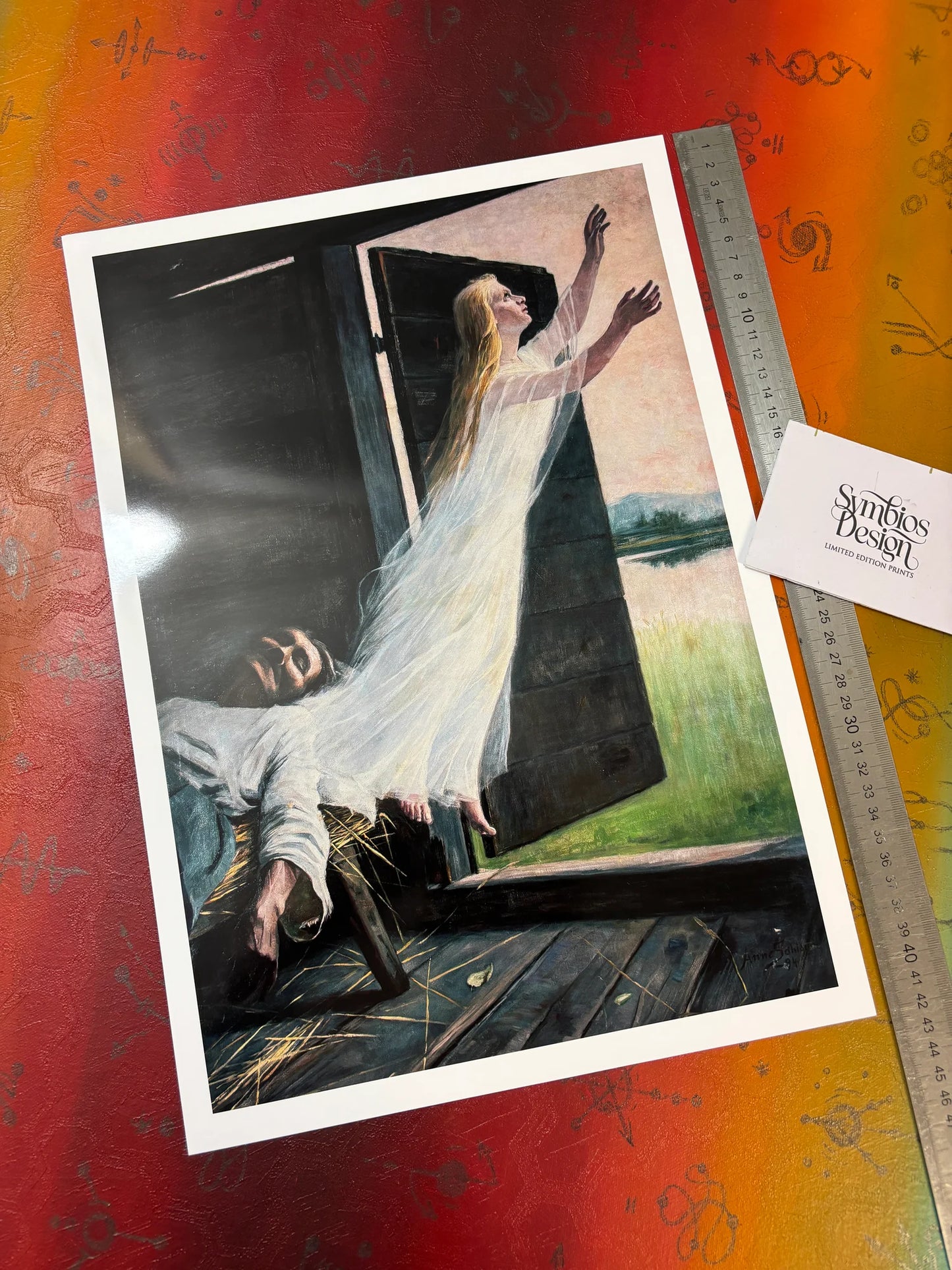 Anna Sahlstén - Passage (1894) - Symbios Design - Rare Glossy Print