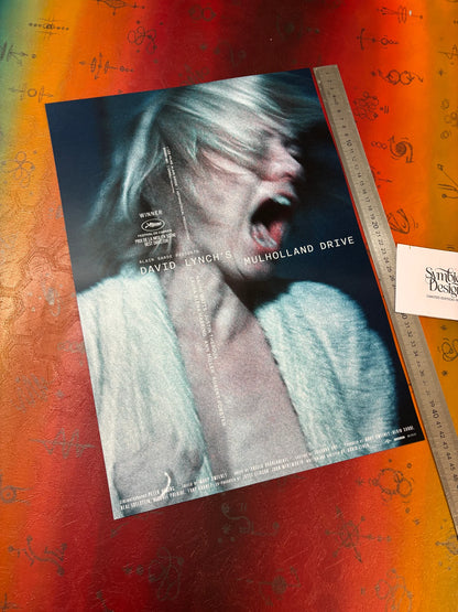 DAVID LYNCH - MULHOLLAND DRIVE - SYMBIOS DESIGN - AFFICHE PHOTO RARE