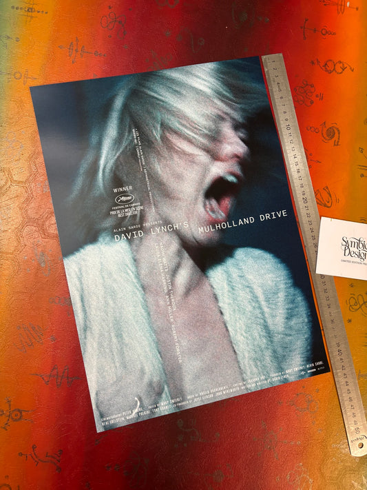 DAVID LYNCH - MULHOLLAND DRIVE - Symbios Design - Rare Glossy Print