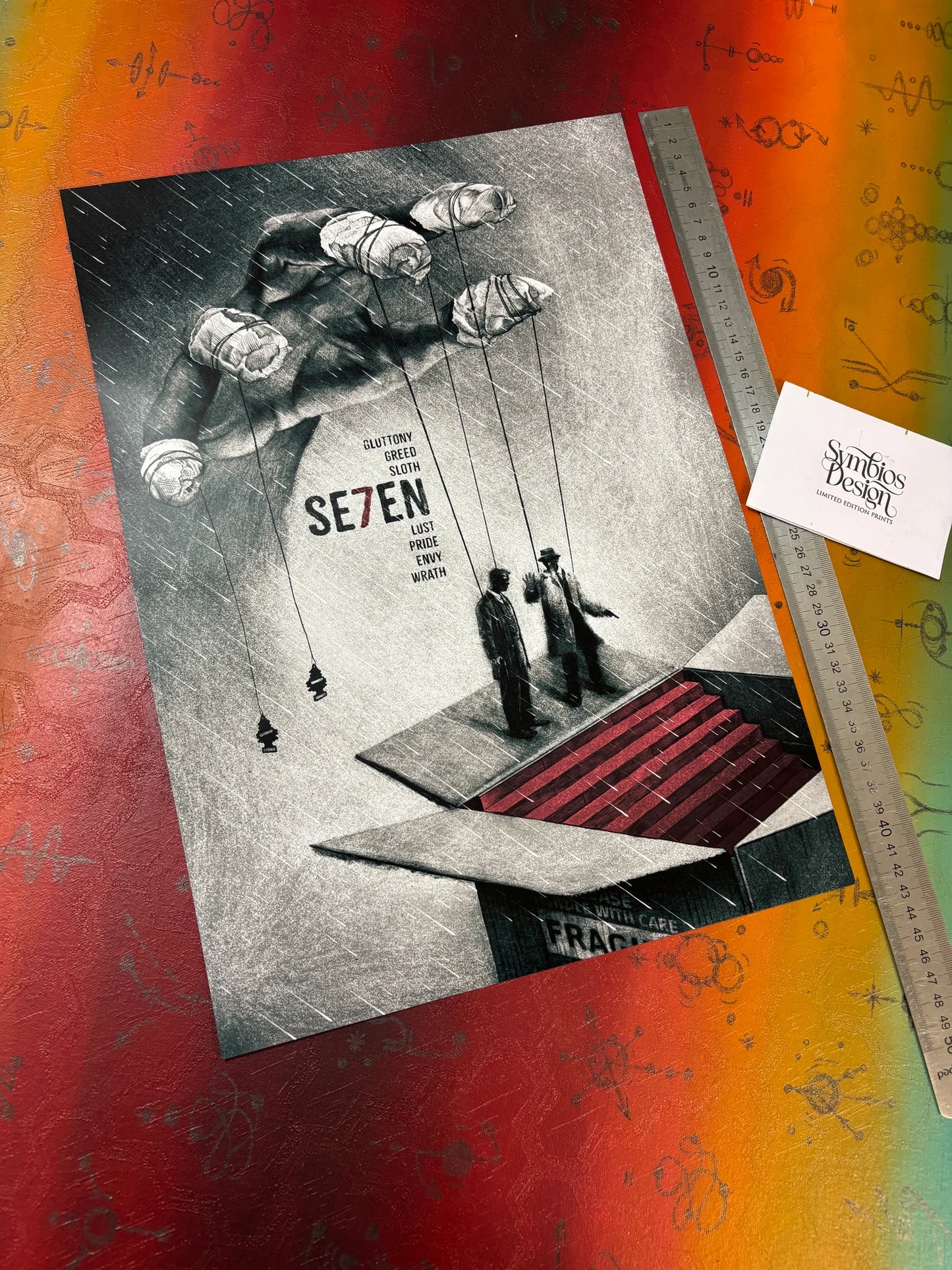 SE7EN - SYMBIOS DESIGN - Symbios Design - Rare Glossy Print