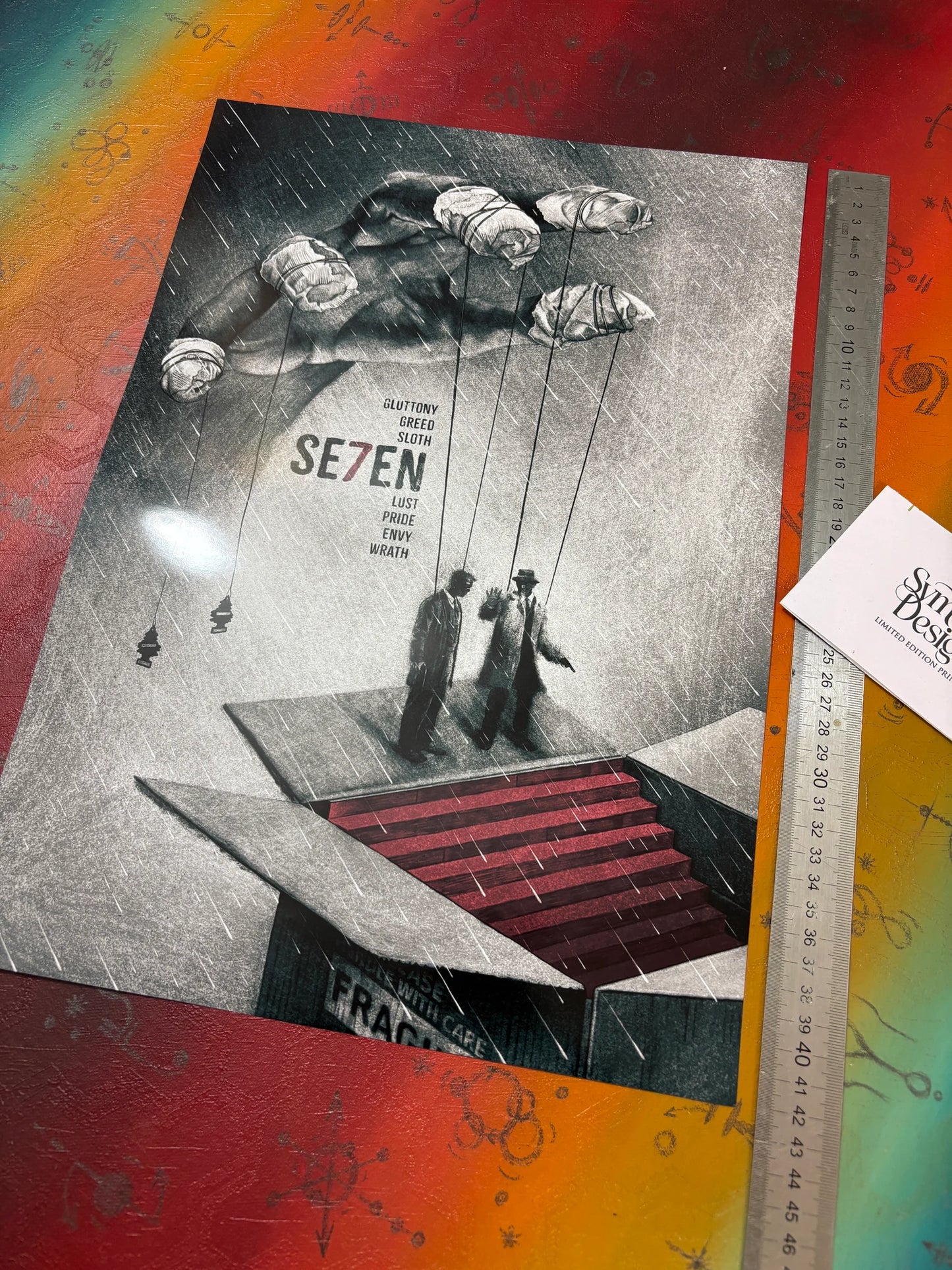 SE7EN - SYMBIOS DESIGN - Symbios Design - Rare Glossy Print