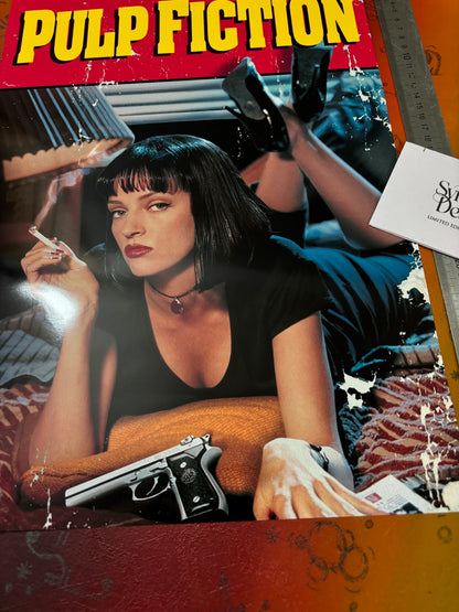 PULP FICTION - SYMBIOS DESIGN - AFFICHE PHOTO RARE