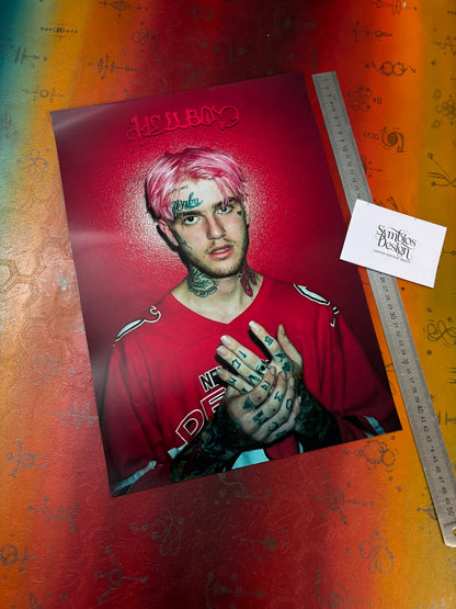 LIL PEEP - HELLBOY - Symbios Design - Rare Glossy Print