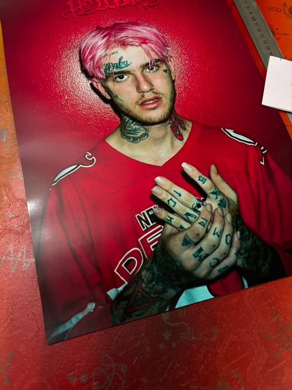 LIL PEEP - HELLBOY - Symbios Design - Rare Glossy Print