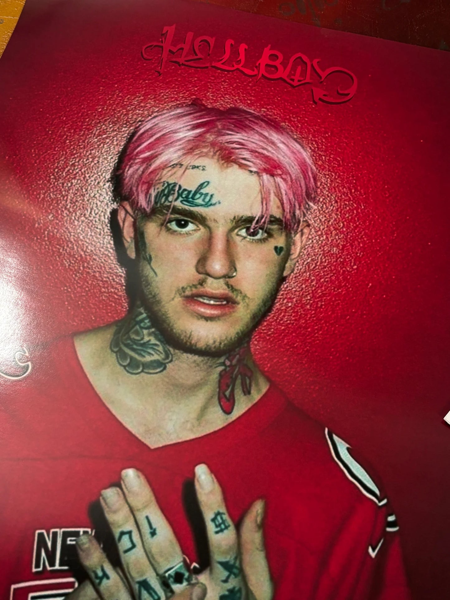 LIL PEEP - HELLBOY - Symbios Design - Rare Glossy Print