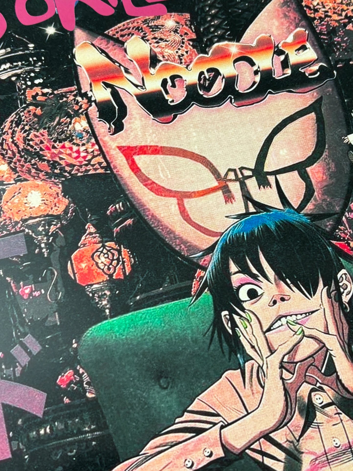 GORILLAZ - NOODLE - Symbios Design - Rare Glossy Print