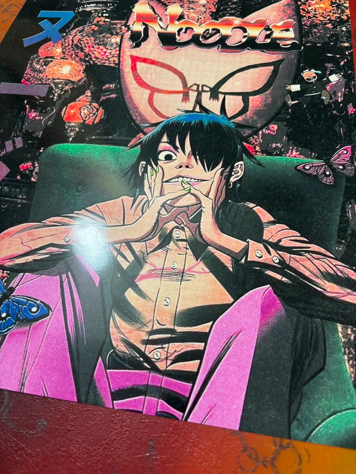 GORILLAZ - NOODLE - Symbios Design - Rare Glossy Print