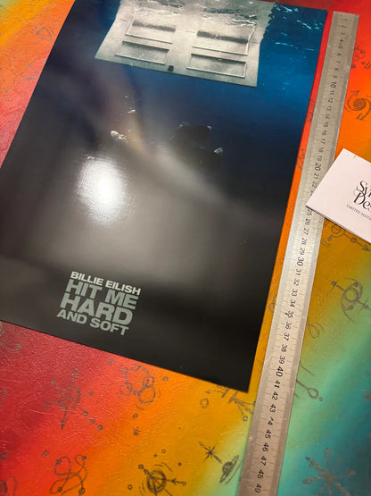 BILLIE EILISH - HIT ME HARD & SOFT - Symbios Design - Rare Glossy Print