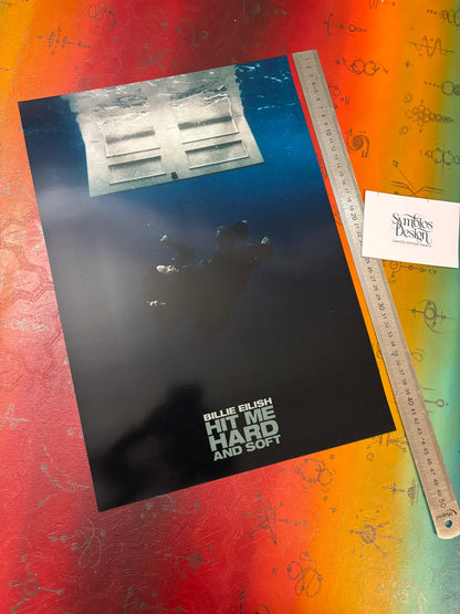 BILLIE EILISH - HIT ME HARD & SOFT - Symbios Design - Rare Glossy Print