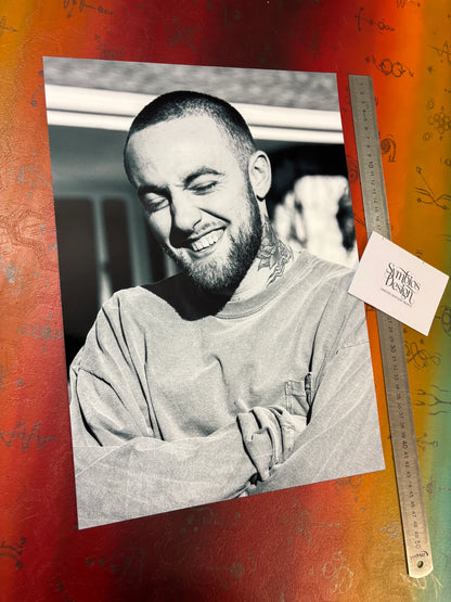 MAC MILLER - PORTRAIT - Symbios Design - Rare Glossy Print