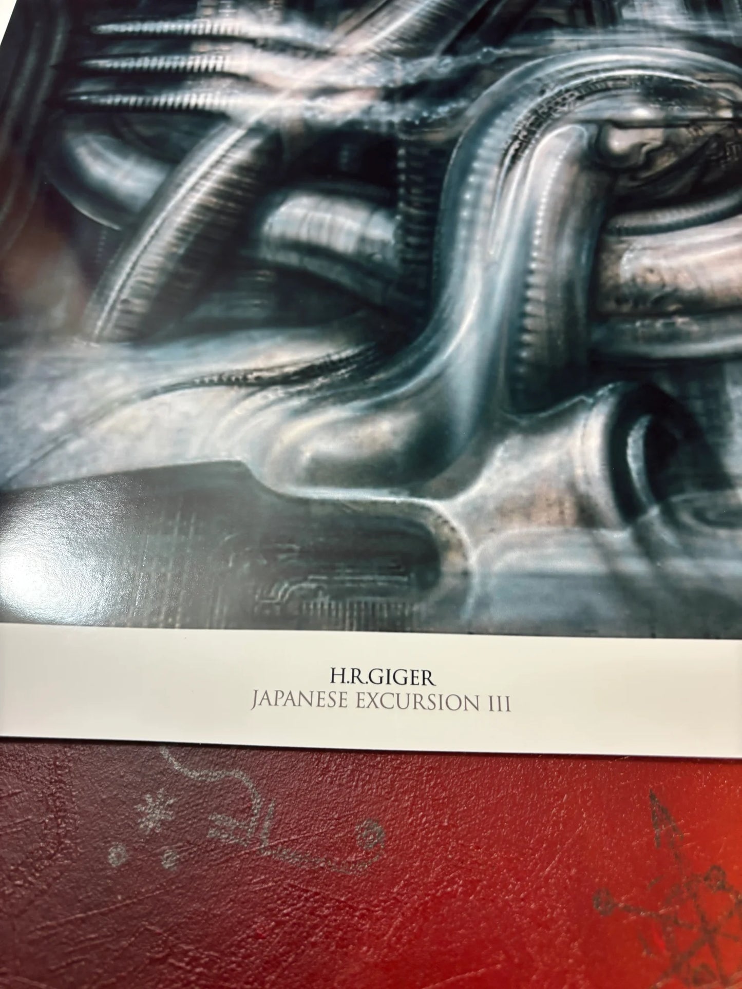 H.R. GIGER - JAPANESE EXCURSION III - Symbios Design - Rare Glossy Print