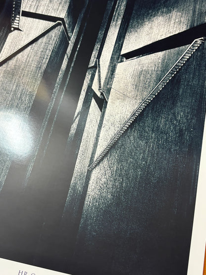 H.R. GIGER - SCHACHTE - Symbios Design - Rare Glossy Print