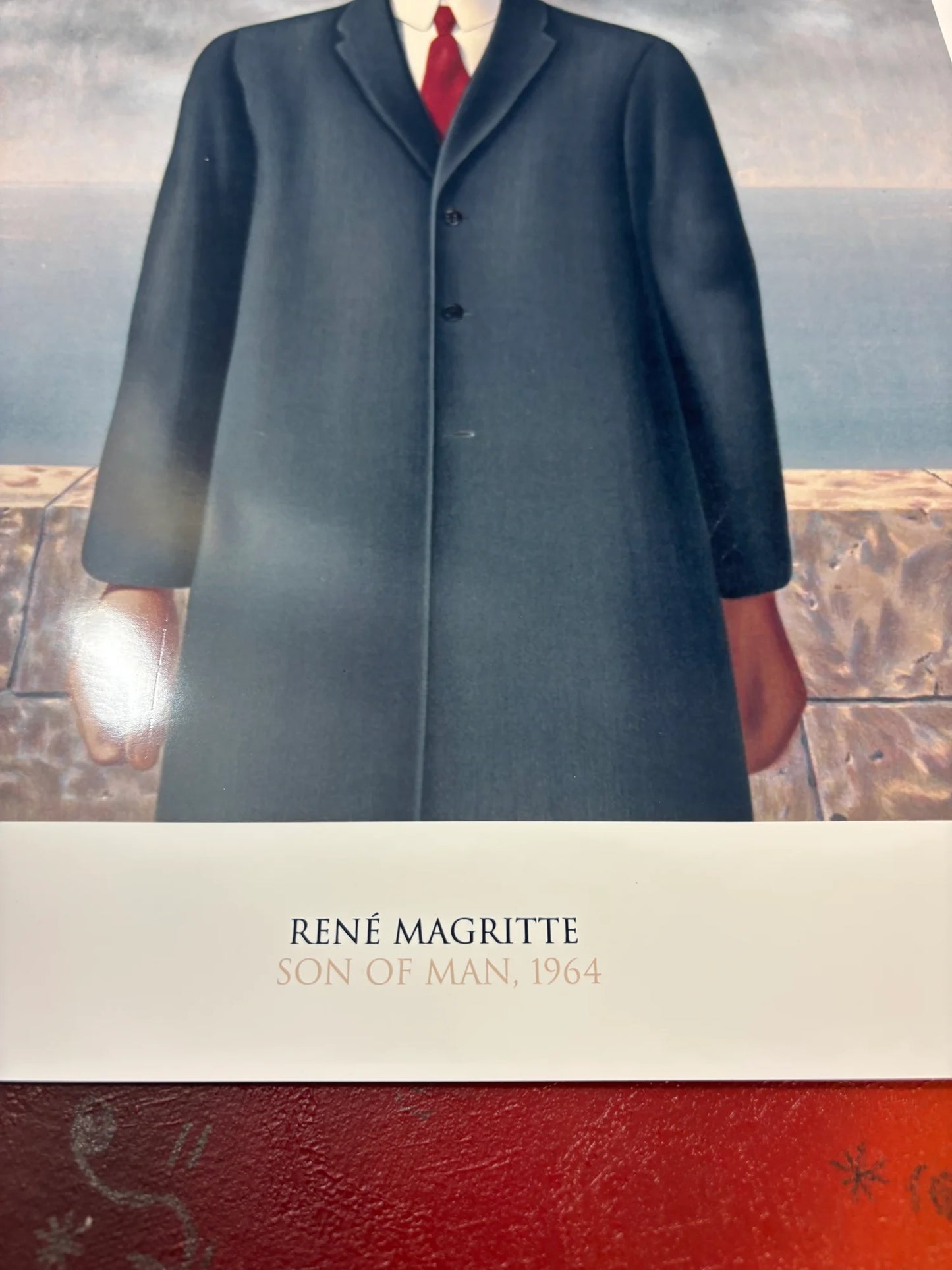 RENE MAGRITTE - SON OF MAN - Symbios Design - Rare Glossy Print