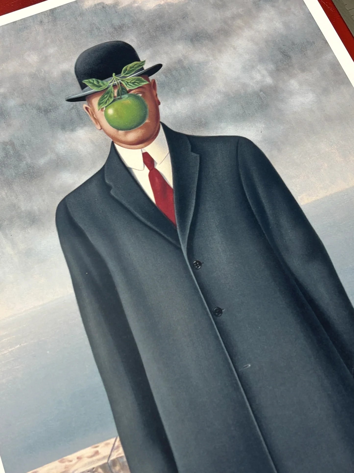 RENE MAGRITTE - SON OF MAN - Symbios Design - Rare Glossy Print