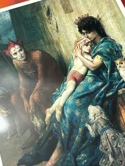 GUSTAVE DORE - THE ACROBATS - Symbios Design - Rare Glossy Print